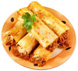 ITALIAN BEEF CANNELLONI CUT OUT