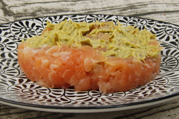 Tartare de saumon