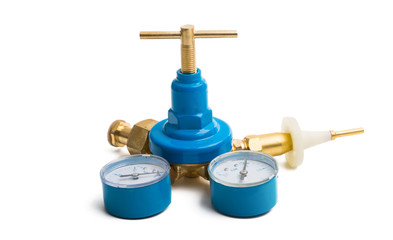 Obraz premium reducer on the balloon with helium