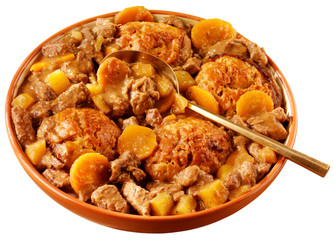 BEEF CASSEROLE WITH DUMPLINGS CUT OUT