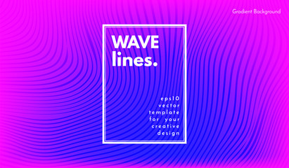 Abstract Wave Background.