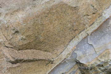 Texture of a monolithic natural stone