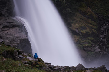 turismo por las cataratas krimml, Alpes Austria  © DavidSP