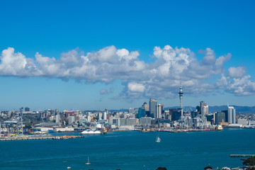 Obraz na płótnie Canvas Auckland Skyline