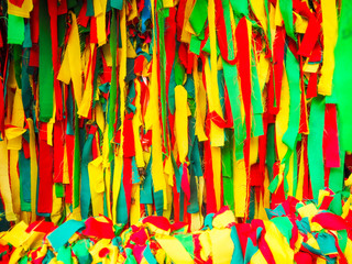 Multicolour fabric. Colorful fabric texture. Pattern fabric. Handmade fabric. Abstract multicolour background