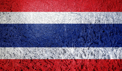 Abstract flag of Thailand