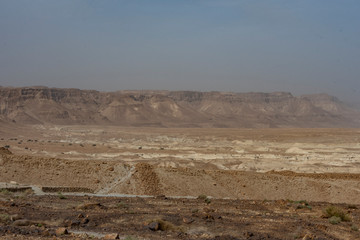 The desert of Judea and its hills. Israel