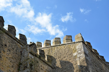 Fototapeta na wymiar Castelo Palmela Turrets 3