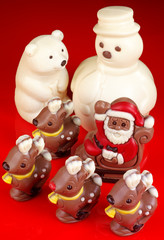 SELECTION OF CHRISTMAS CHOCOLATES