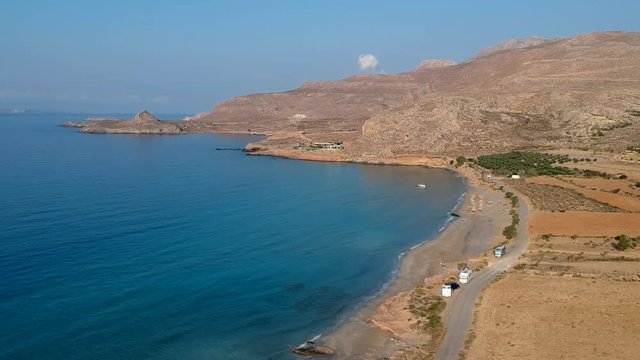 X&eacute;rokampos (Cr&egrave;te - Gr&egrave;ce) - Plage