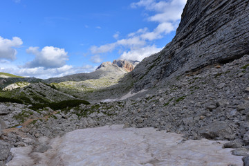 Landscape of italian alps