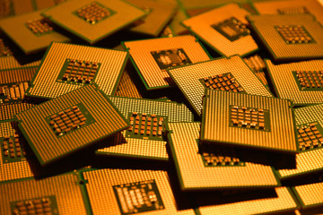 old computer Chip Processors