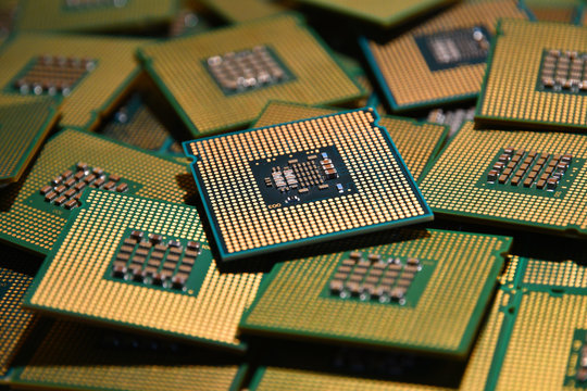 old computer Chip Processors