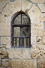 Ruins of an ancient castle(fragment). Kyrenia castle.The Turkish Republic Of Northern Cyprus