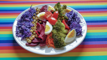 Colorful Salad - Healthy Food