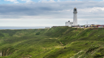 Fototapeta na wymiar Flamborough Head Lighthouse