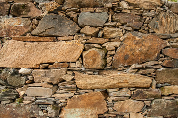 Detail of texture of stone