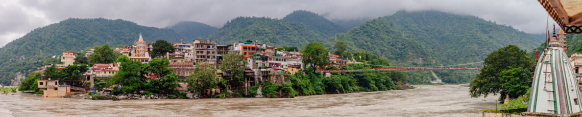 panorama of Rishikesh © art_krd