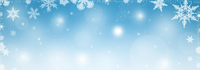 Schneeflocken - Weihnachtsmotiv