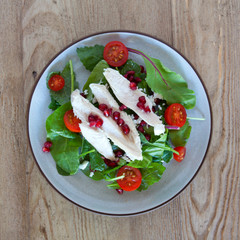 Turkey Pomegranate Salad