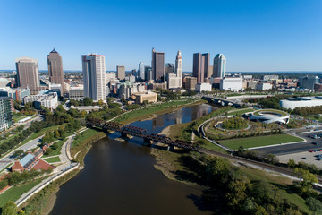 Fototapeta premium Centrum Columbus Ohio