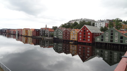 Fototapeta na wymiar Trondheim, Norvège