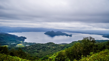 日本、北海道、洞爺湖、雄大な自然と絶景、秋