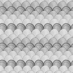 Black and white pattern with abstract fishscales. Can be used for desktop wallpaper or poster,for pattern fills, surface textures, web page backgrounds, textile and more.