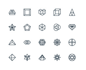 Set Of 20 Universal Editable Icons. Includes Elements Such As Co