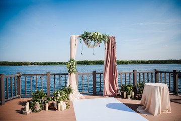 Registration of the wedding ceremony.