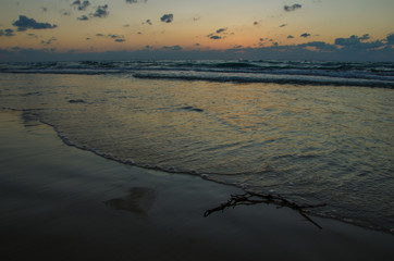 Sonnenuntergang Mittelmeer