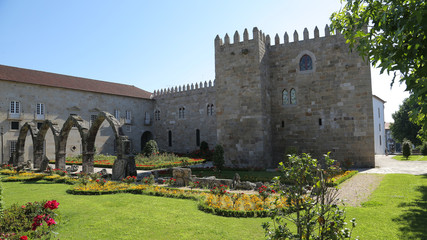 Fototapeta na wymiar Palacio Episcopal de Braga, Portugal