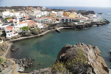 Naklejka na ściany i meble El Tamaduste, El Hierro, Islas Canarias, España