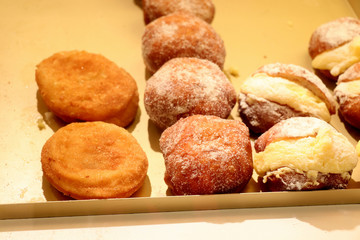 0liebollen shop, Dutch traditional donuts for New Year