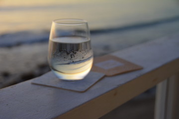 Glass on beach