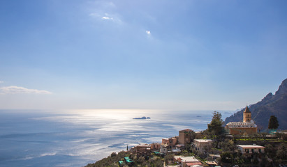 overview of Positano