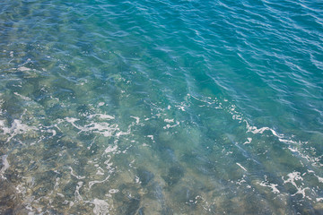 Fototapeta na wymiar seabed of Positano
