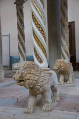 Obraz premium Marble ornament in the church of Ravello