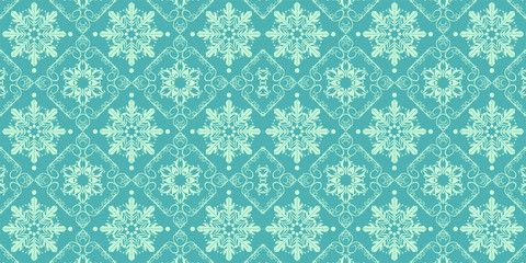 Christmas background seamless snowflake pattern. Suitable for all Christmas and new year holidays. vector image