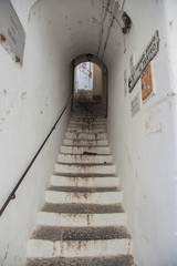 Detail of the Amalfi lanes