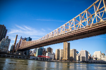 Fototapeta premium Queensboro bridge at view 