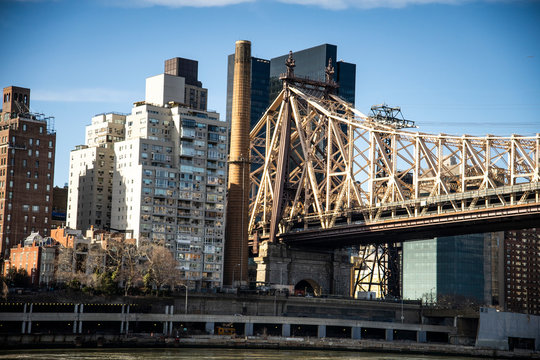 Queensboro bridge in new york city