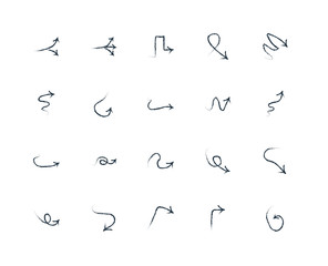 Set Of 20 Universal Editable Icons. Includes Elements Such As Sk