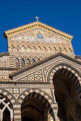 Obraz premium Famous duomo of the wonderful Amalfi