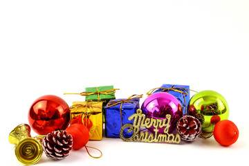 Merry Christmas gift and toy