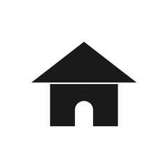 Home icon. House vector icon