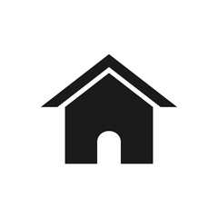 Home icon. House vector icon