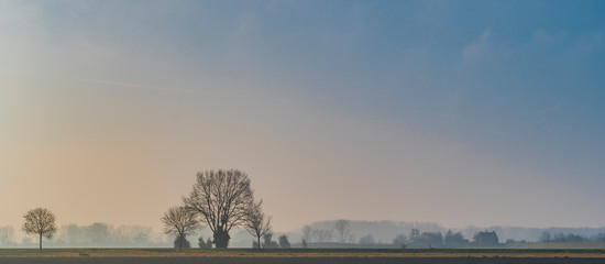 Panorama am Morgen