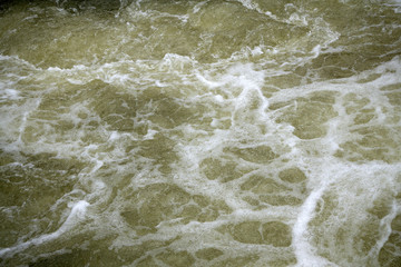 Foamy ocean background flowing foam liquid natural .