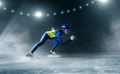 Short track speed skating © Artur Didyk